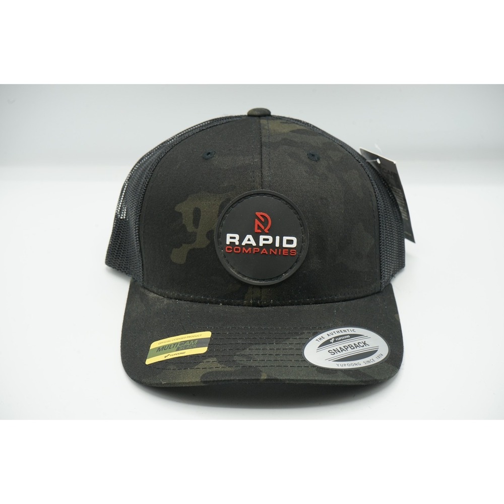 NWT YUPOONG Camouflage SNAPBACK Adjustable MultiCam CAMO Cap Hat
